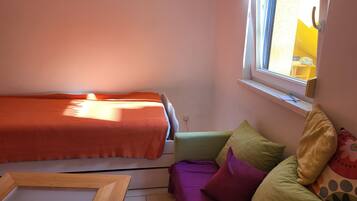 2 Schlafzimmer, Bügeleisen/Bügelbrett, kostenloses WLAN, Bettwäsche