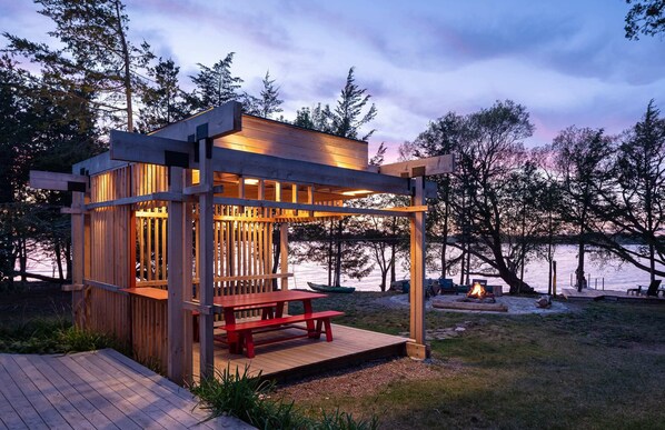 Restauration en plein air