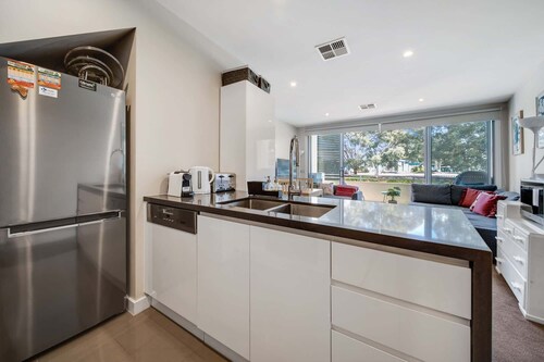Tranquil Apartment in Green, Well Connected Suburb