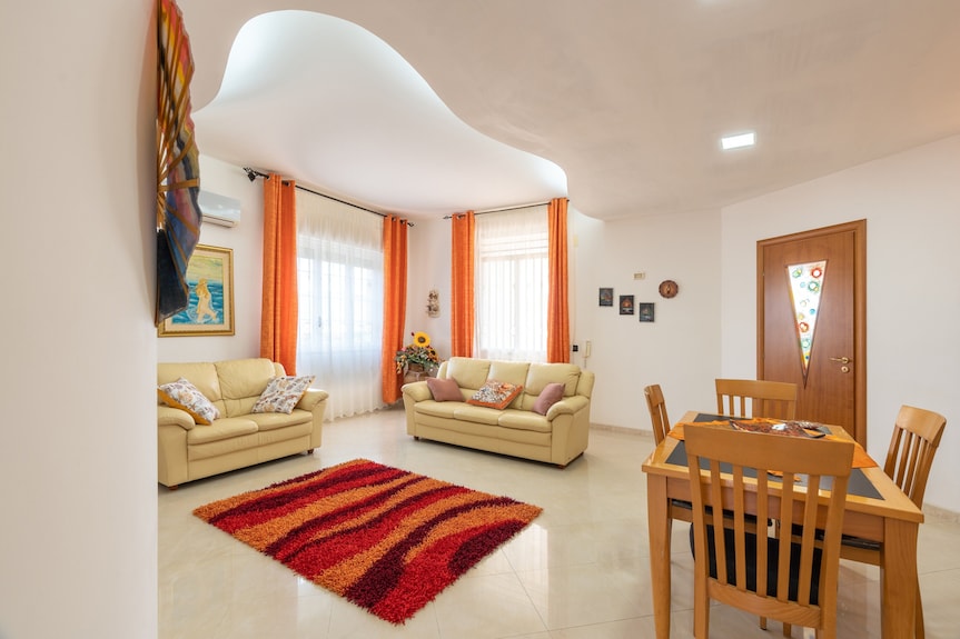 Villa 'Elisir Del Golfo' Met Zeezicht, Gedeelde Tuin En Wi-fi - Alcamo