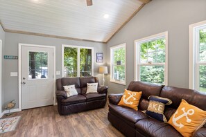 TV connectée, cheminée