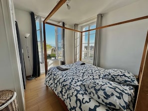 1 bedroom, WiFi, bed sheets - La Vigie - 30 m de la Mer, Petite vue mer (Saint-Aubin-sur-Mer)