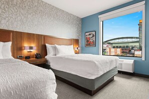 Premium bedding, desk, laptop workspace, blackout curtains - Home2 Suites by Hilton Phoenix Downtown (Phoenix)