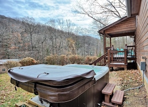 Bain à remous extérieur