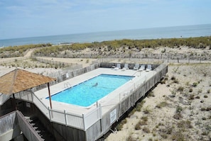 Pool - One Bedroom Ocean Front with Outdoor pool.Linens and towels included. (Ocean City)
