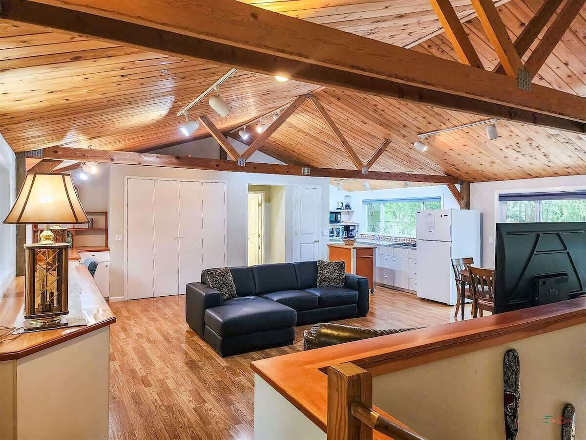 TV, fireplace, table football, offices