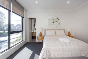 3 bedrooms, iron/ironing board, travel cot, WiFi