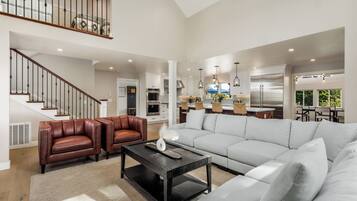 Smart TV, video games, DVD player, ping pong