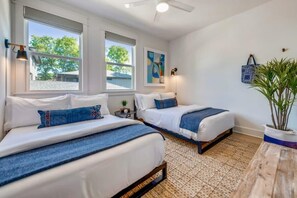 12 bedrooms, desk, iron/ironing board, travel crib