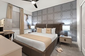 9 bedrooms, desk, iron/ironing board, WiFi - Legendary Lair | Grand estate w movie theater, arcade, pool & spa, near parks (Orlando)