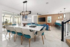 Dining - Amazeballs Abode | Out of this world I-Drive estate w theater, arcades, spa pool (Orlando)