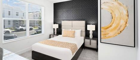 5 habitaciones, tabla de planchar con plancha, wifi y ropa de cama