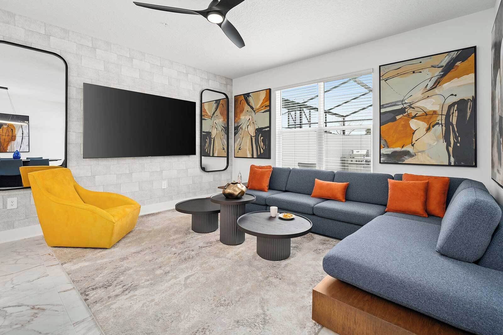 Smart-TV, Videospiele, Stereoanlage