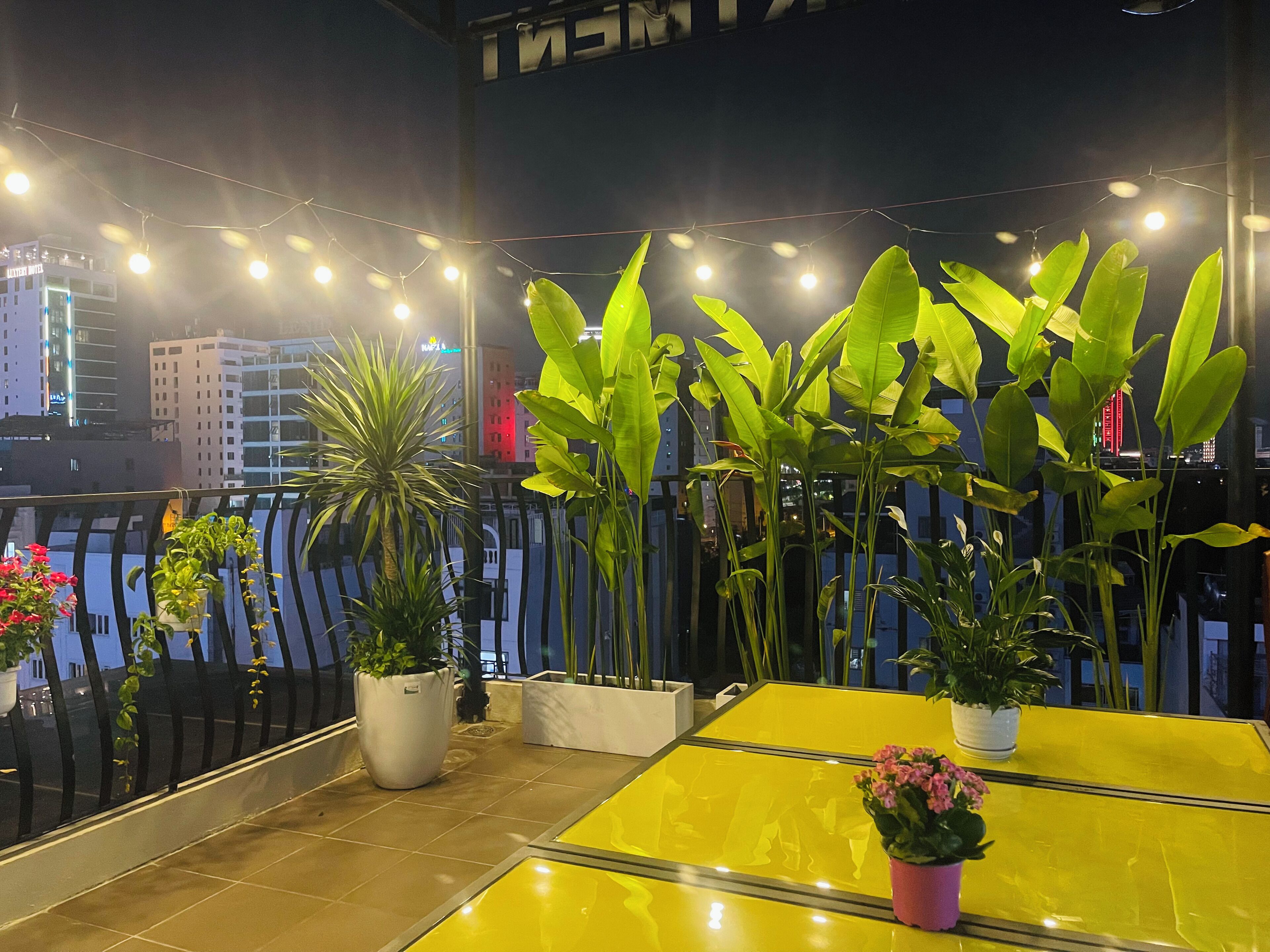 Terraza en la azotea