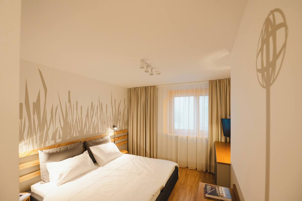Desk, WiFi (free), bed sheets
