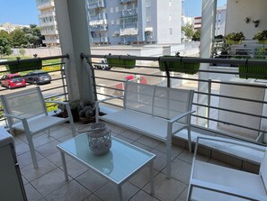 Terrace/patio - Holiday Home.  Cozy apartment in area outside ZTL, 10 min. from the center (Lecce)