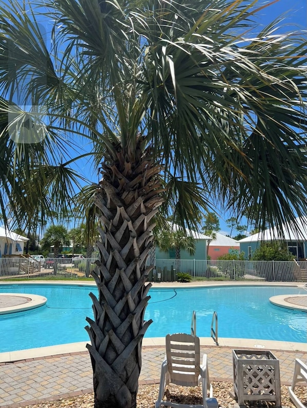 Bungalow, 3 habitaciones, accesible para personas con discapacidad, fumadores | Piscina | Una piscina al aire libre