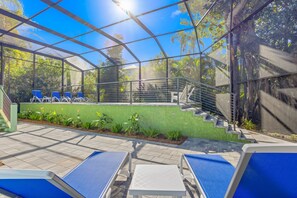Terrace/patio - A Colorful Captiva Vacation Rental - FREE DOLPHIN TO CRUISE (Captiva)