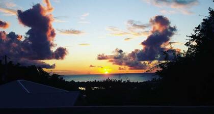 Stunning sea views overlooking Dickenson Bay