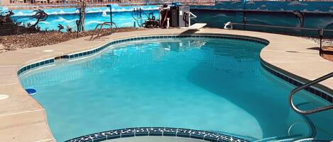 Außenpool, beheizter Pool