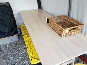 Enceinte de l’hébergement