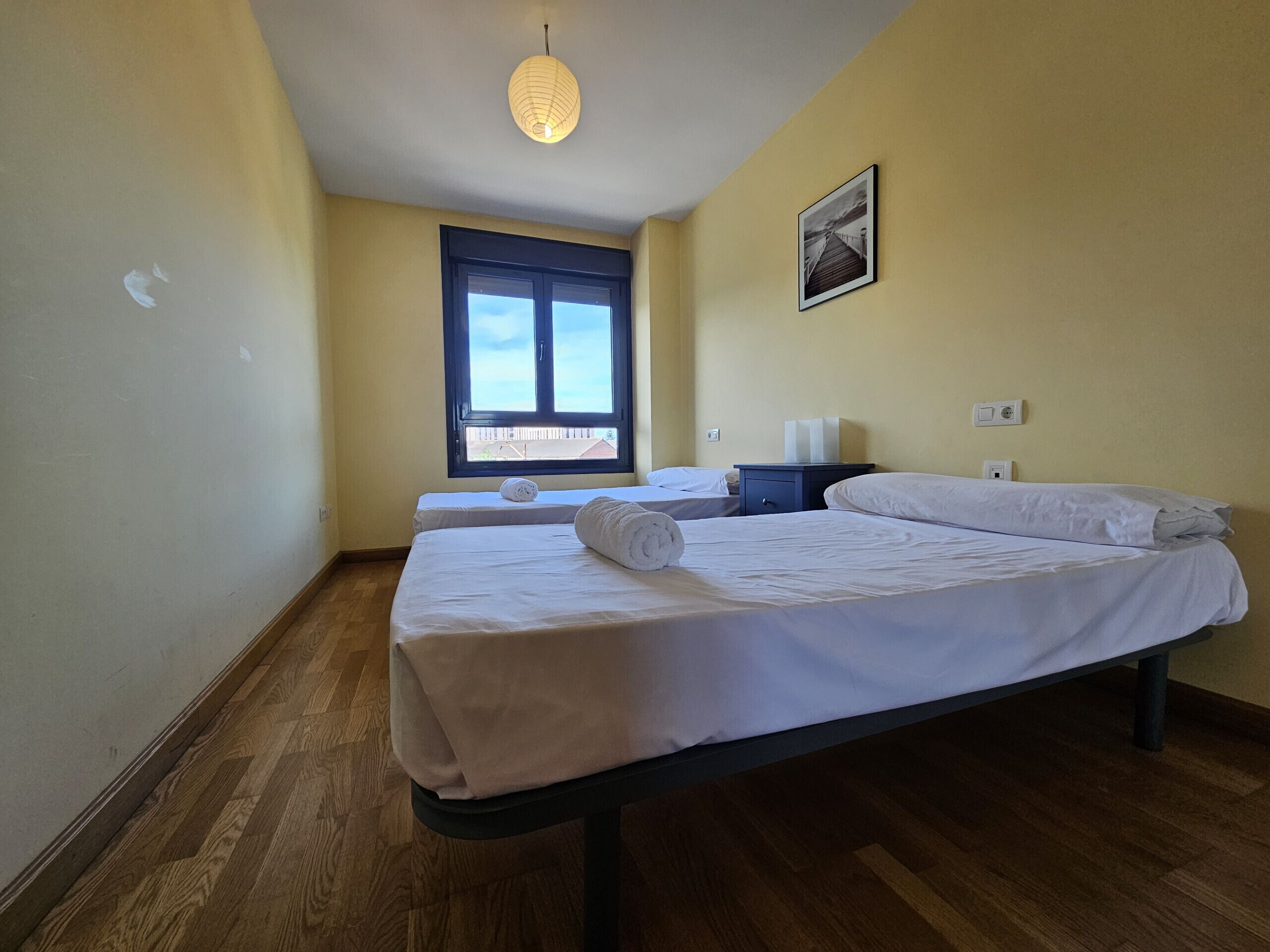 2 quartos, roupa de cama