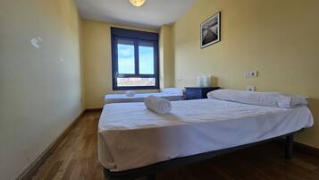 2 slaapkamers, beddengoed