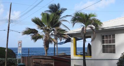 Beachfront cottage with air conditioning and stunning views of Bathsheba