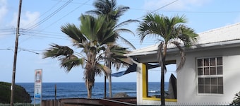 Beachfront cottage with air conditioning and stunning views of Bathsheba