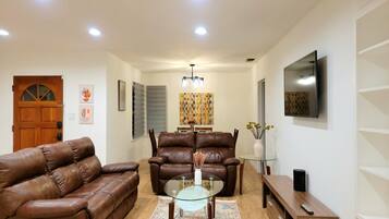 TV connectée, cheminée