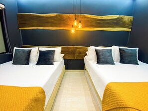 ラグジュアリー アパートメント | 高級寝具、ノートパソコン用作業スペース、防音設備、WiFi (無料)