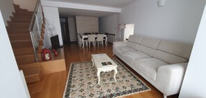 精緻公寓客房 | 客廳 | 壁爐