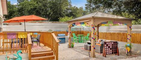 Opções para refeição ao ar livre