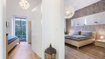 2 Schlafzimmer, Bügeleisen/Bügelbrett, kostenloses WLAN, Bettwäsche