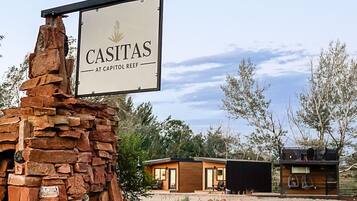 Voorkant van accommodatie