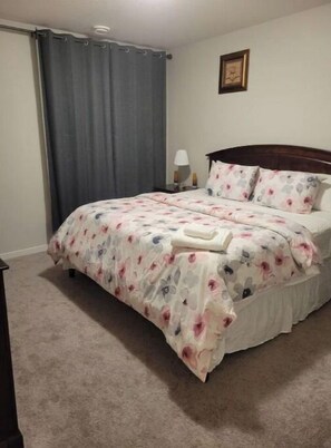 1 bedroom, iron/ironing board, travel cot, free WiFi