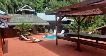 Bungalow cosy, calme et reposant.