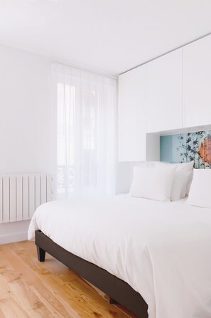 1 chambre, fer et planche à repasser, Wi-Fi, draps fournis