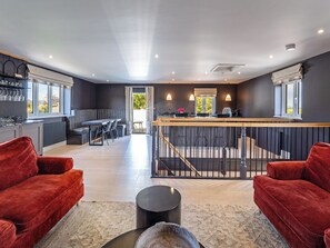 Living area - Farmyard House (Amlwch)