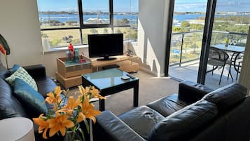 Smart TV, chimenea