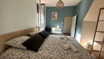 1 Schlafzimmer, kostenloses WLAN, Bettwäsche