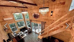 Unclassified image, 4 of 34, button - Boxcar Cabin - Hot Tub, Fire Pit, Train-Theme Stay (Stanton)