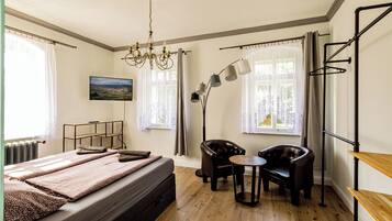 Exclusive Apartment | 1 bedroom, premium bedding, down duvets, minibar