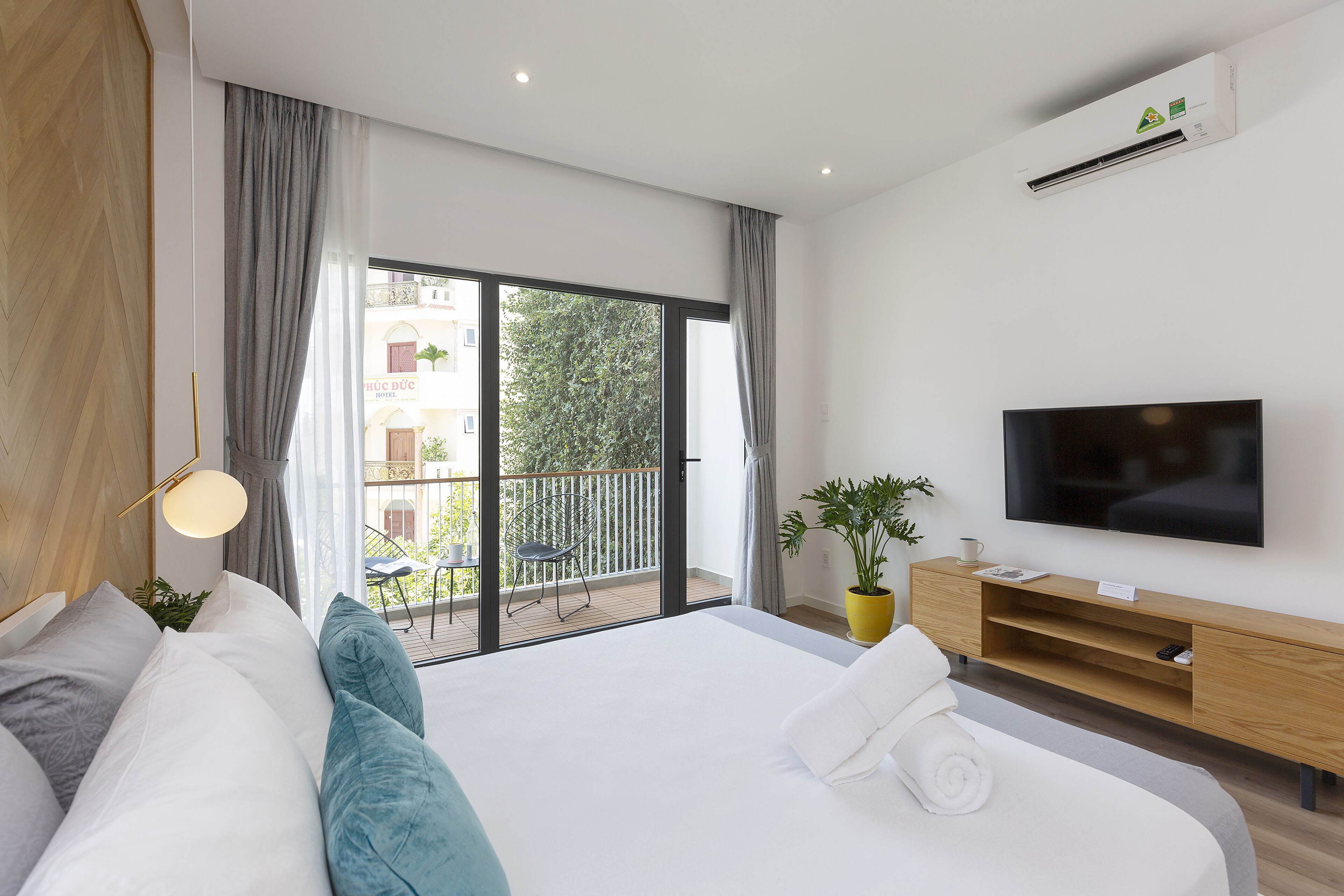 全景开间, 无烟房, 城市景观 | 露台