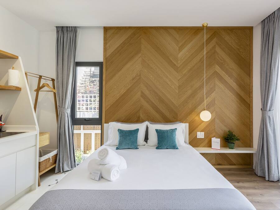 Panoramic Studio, Non Smoking, City View | Cadar kapas Mesir, peralatan tempat tidur premium, katil Select Comfort