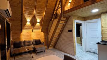 Classic-Bungalow | Wohnbereich | Smart-TV