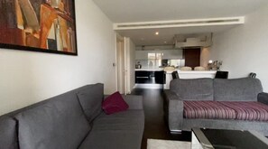 Leilighet, flere senger | Oppholdsområde