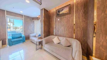 Sala de estar en el lobby