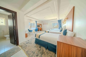In-room safe, laptop workspace, blackout curtains, free WiFi