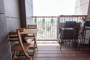 經典公寓, 2 間臥室, 陽台 | 露台/庭院